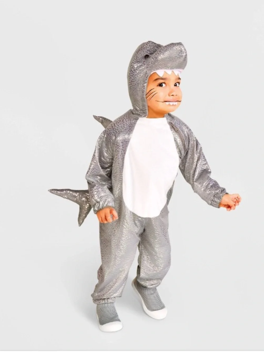 Target Hyde & EEK Toddler Halloween Shark Costume Size  2T 3T
